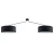 Lampa wisząca Lamego 2 Z - Czarna (1900 mm) 5194  - Antigo