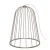 Lampa podłogowa no. moon O F - Srebrny mat (930 mm) 2007  - Antigo