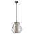 Lampa wisząca Alkaza - Czarna-Srebrny mat (193 mm) 5023  - Antigo