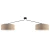 Lampa wisząca Lamego 2 Z - Jutowa (1900 mm) 5198  - Antigo