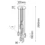 Lampa wisząca Furoku 8 - Czarna 3000K 7952  - Antigo