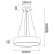 Lampa wisząca Sengo P 40 - Czarna (400 mm) 5204  - Antigo