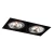 Lampa wpuszczana Komoro 2 - Czarna 3309  - Antigo