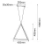 Lampa wisząca Ikuna A - Czarna (420 mm) 3000K 5076  - Antigo