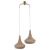 Lampa wisząca Mahaka 2 - Beżowa (500 mm) 5179  - Antigo
