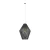Lampa wisząca Hagata 2 - Szara (500 mm) 5125  - Antigo