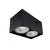 Plafon Cage out mini 0-2 - Czarny (70 mm) 1076  - Antigo