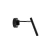 Kinkiet Kosame K2 - Czarny (180 mm) 4053  - Antigo