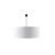 Lampa wisząca Lamego O Z - Biała (500 mm) 5185  - Antigo