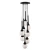 Lampa wisząca Jun 8 - Czarna (320 mm) 5171  - Antigo