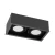 Plafon Cage out 1-2 - Czarny (85 mm) 1273  - Antigo