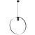 Lampa wisząca Ortiga 3 - Czarna (400 mm) 5149  - Antigo