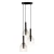 Lampa wisząca Botor O 3 - Czarna (200 mm) 5097  - Antigo
