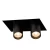 Lampa wpuszczana Yamato 2 - Czarna 7802  - Antigo