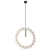 Lampa wisząca no. O - Srebrny mat (420 mm) 5061  - Antigo
