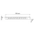 Spot magnetyczny Komatsu Slim dot - Czarny - 48V 10W 800lm (330 mm) 3000K 6053  - Antigo