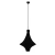 Lampa wisząca Alda S - Czarna (300 mm) 5111  - Antigo