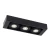 Plafon Koga 3 - Czarny (80 mm) 1154  - Antigo