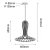 Lampa wisząca Rina - Naturalna sklejka (460 mm) 5018  - Antigo