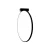 Kinkiet Agaro 57 - Czarny (610 mm) 3000K 4300  - Antigo