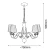 Lampa wisząca Lilosa 5 - Mosiądz polerowany (750 mm) 8679  - Antigo