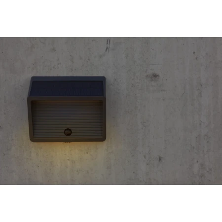 Kinkiet solarny LINKO SOLAR – czujnik PIR 6912301335 - Lutec