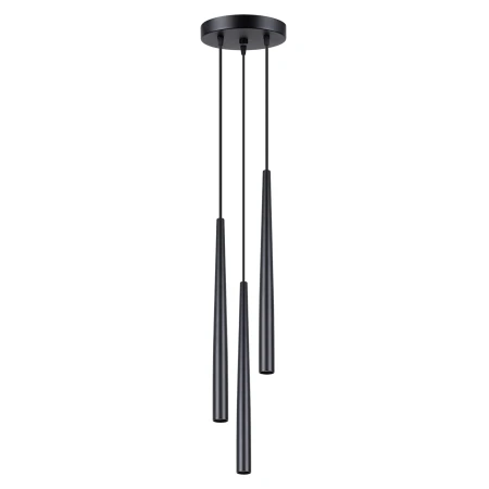 Lampa wisząca BLISS 3P czarna SL.1463 - Sollux