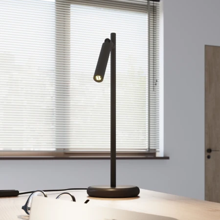 Lampa biurkowa PASTELO czarna SL.1469 - Sollux