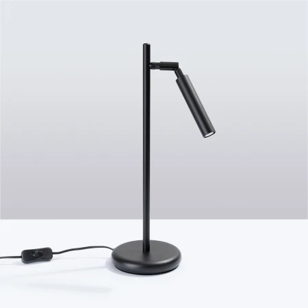 Lampa biurkowa PASTELO czarna SL.1469 - Sollux