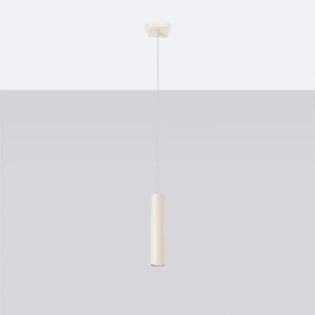 Lampa wisząca LAGOS 1 beżowa SL.1479 - Sollux