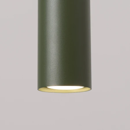 Lampa wisząca LAGOS 1 zielona oliwka SL.1484 - Sollux