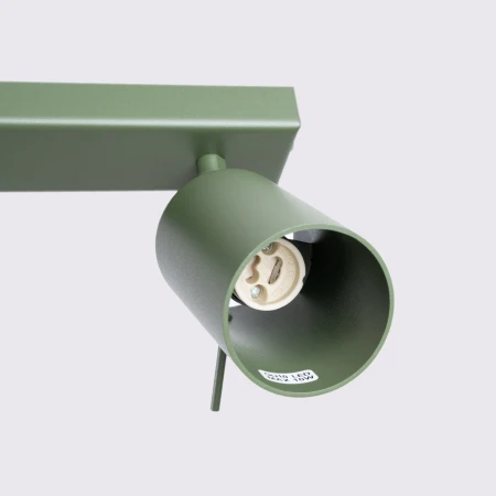 Plafon RING 3L zielony oliwkowy SL.1502 - Sollux