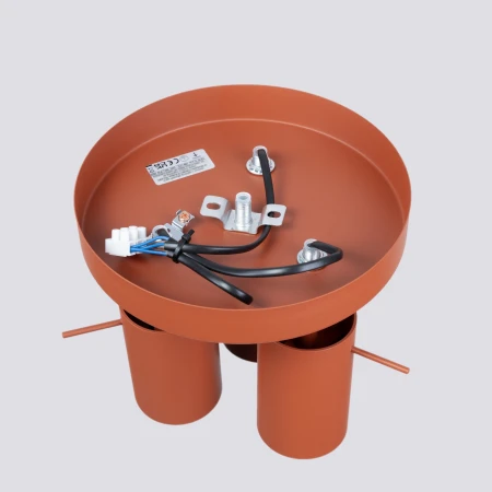 Plafon RING 3P ochra czerwona SL.1509 - Sollux