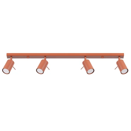 Plafon RING 4L ochra czerwona SL.1510 - Sollux