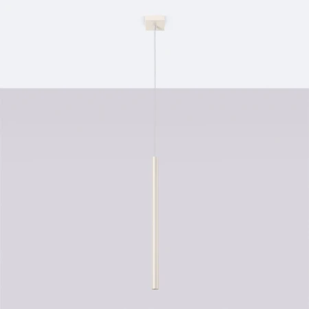 Lampa wisząca PASTELO 1 beżowa SL.1512 - Sollux