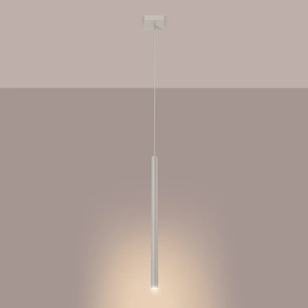 Lampa wisząca PASTELO 1 beżowa SL.1512 - Sollux