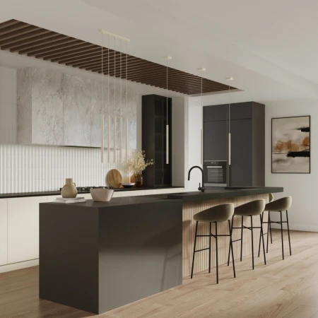 Lampa wisząca PASTELO 5P beżowa SL.1516 - Sollux
