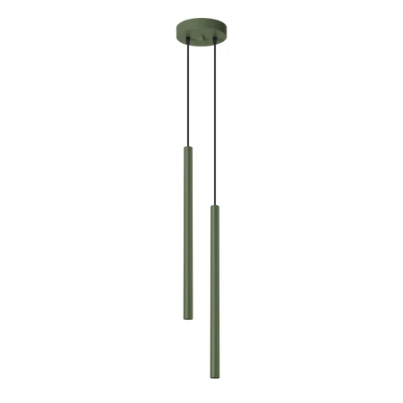 Lampa wisząca PASTELO 2 zielona oliwka SL.1519 - Sollux