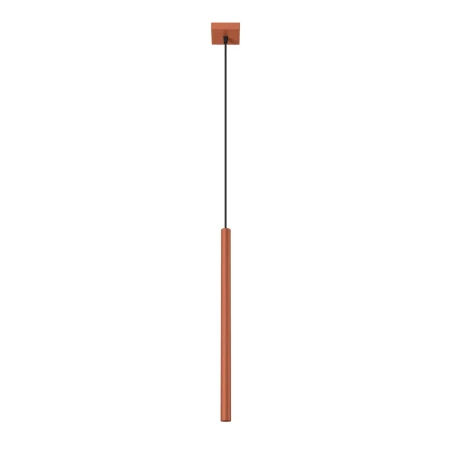 Lampa wisząca PASTELO 1 ochra czerwona SL.1524 - Sollux