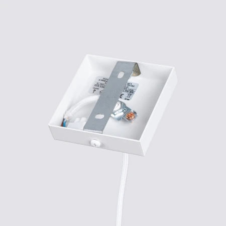 Lampa wisząca KARBON 1 Biały SL.1535 - Sollux