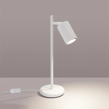 Lampa biurkowa KARBON biała SL.1548 - Sollux