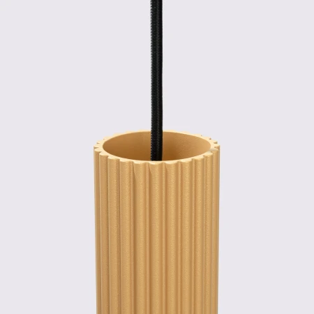 Lampa wisząca KARBON 1 Złoty SL.1554 - Sollux
