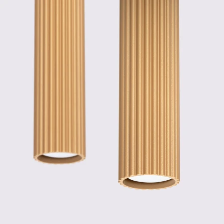 Lampa wisząca KARBON 2 Złoty SL.1555 - Sollux