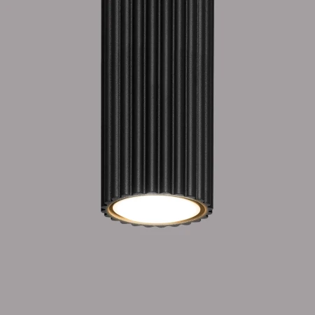Plafon KARBON 10 czarny SL.1568 - Sollux
