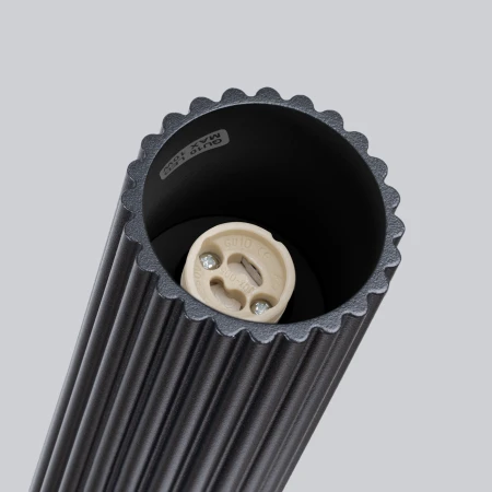 Plafon KARBON 20 czarny SL.1569 - Sollux