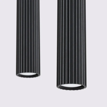 Lampa wisząca KARBON 2 czarny SL.1574 - Sollux
