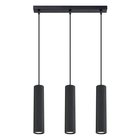 Lampa wisząca KARBON 3L czarny SL.1575 - Sollux
