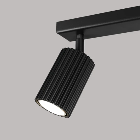 Plafon KARBON 2 czarny SL.1580 - Sollux