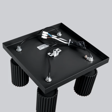 Plafon KARBON 4 czarny SL.1583 - Sollux