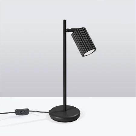 Lampa biurkowa KARBON czarna SL.1586 - Sollux
